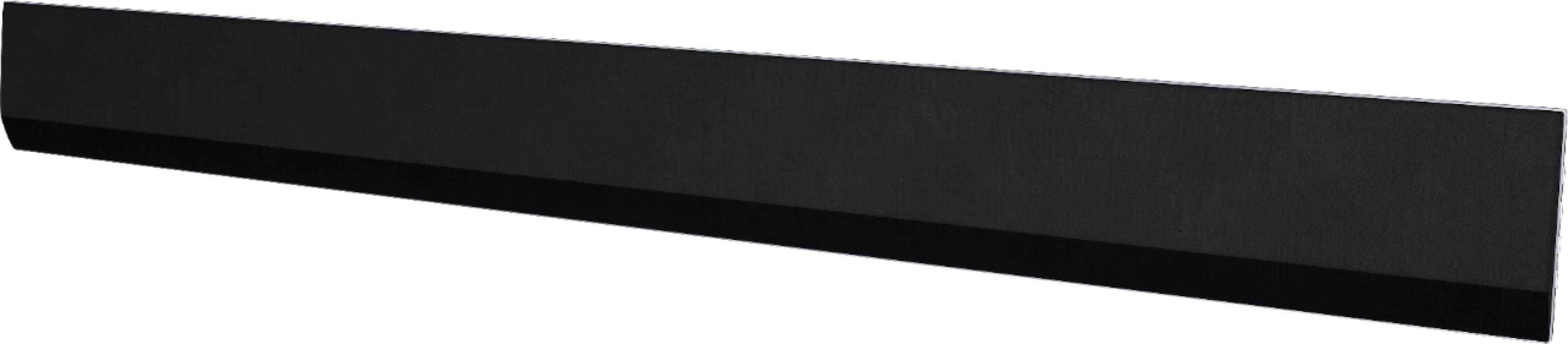 Left View: LG - 3.1-Channel 420W Soundbar System with Wireless Subwoofer and Dolby Atmos - Black
