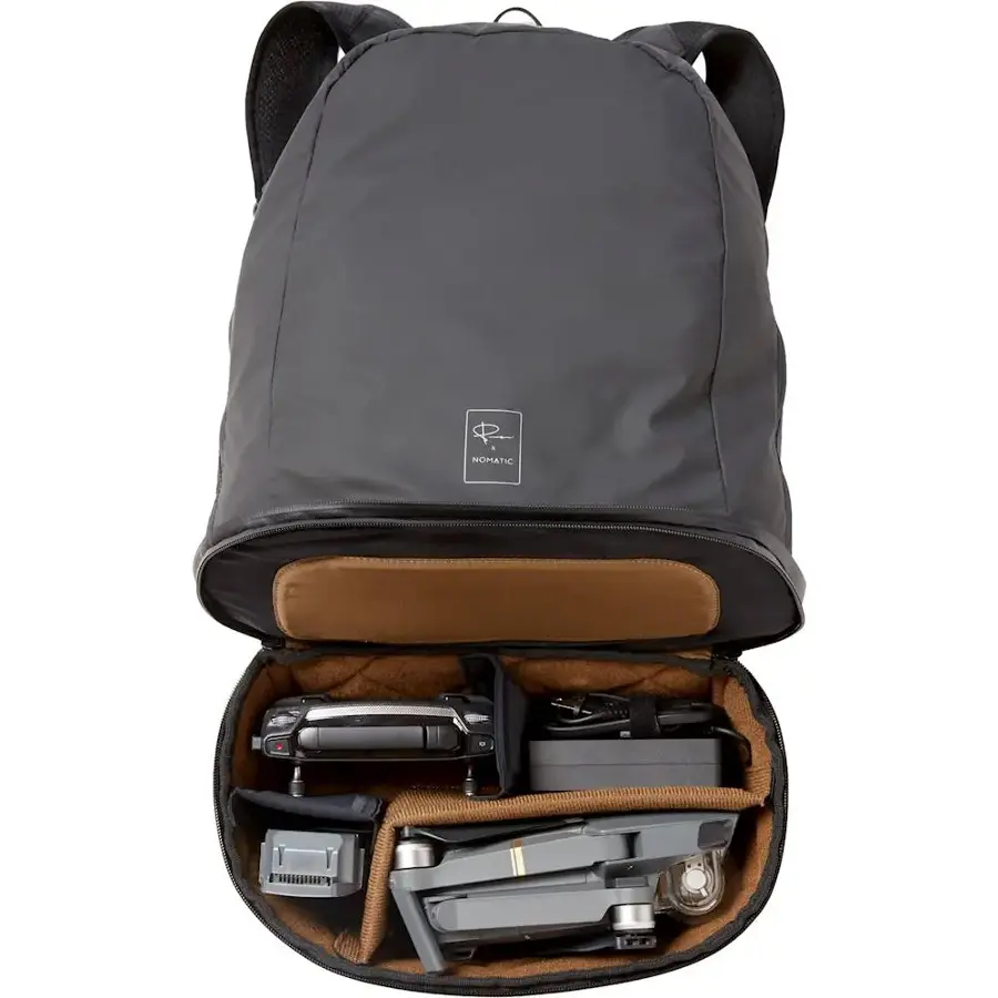 Alt View 15. Nomatic - Mckinnon Camera Backpack 21L - Black.