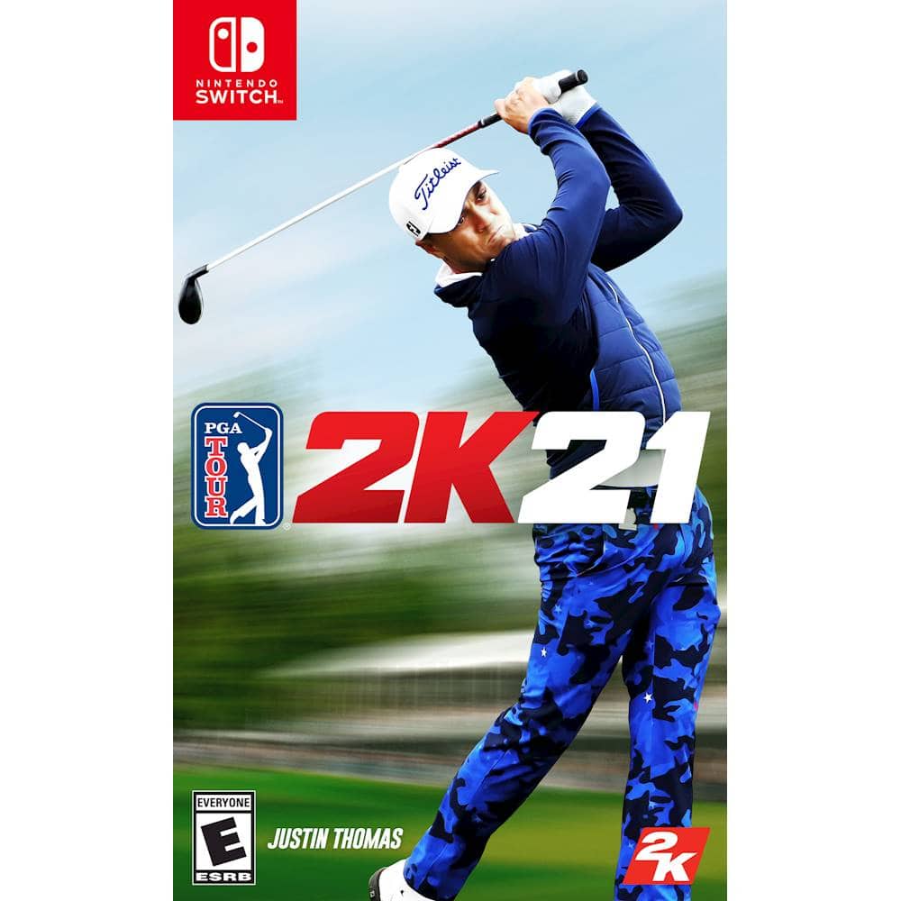 Title: PGA Tour 2K21
Platform: Nintendo Switch
Rating: E (for Everyone)
Featuring: Justin Thomas
ESRB: 2K