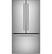 Front. Haier - 27.0 Cu. Ft. French Door Refrigerator - Stainless Steel.