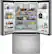 Alt View 2. Haier - 27.0 Cu. Ft. French Door Refrigerator - Stainless Steel.