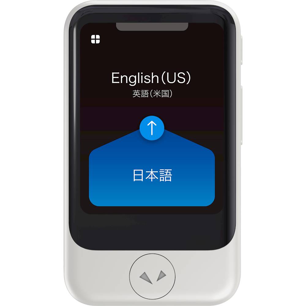 Sourcenext Pocketalk S Voice Translator White PTSGW-US - Best Buy
