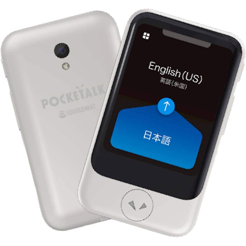 Best Buy: Sourcenext Pocketalk S Voice Translator White PTSGW-US