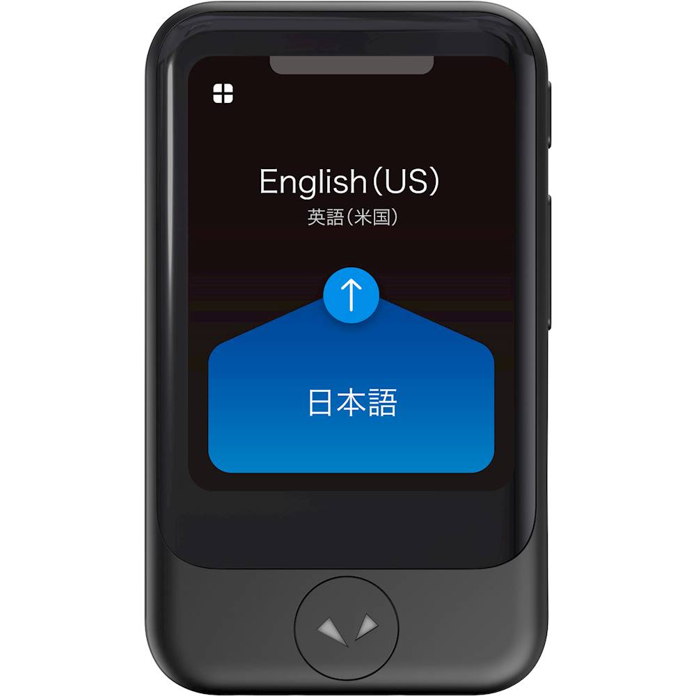Sourcenext Pocketalk S Voice Translator Black PTSGK-US - Best Buy