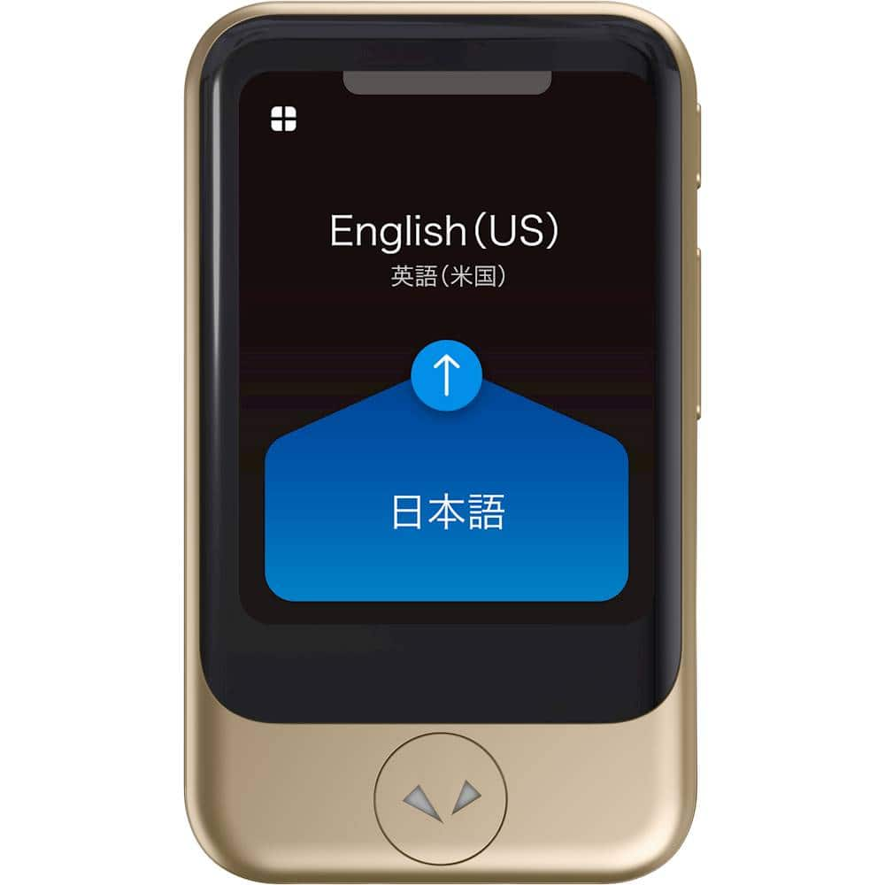 Sourcenext Pocketalk S Voice Translator Gold PTSGG-US - Best Buy