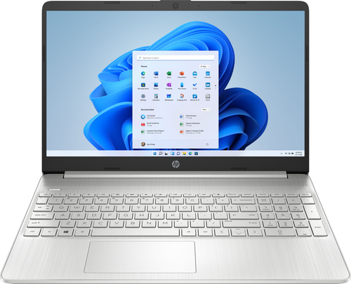 Rent to own HP - 15.6" Touch-Screen Laptop - Intel Core i5 - 12GB Memory - 256GB SSD - Natural Silver