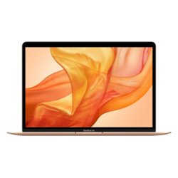 Apple - MacBook Air 13.3" Laptop - Intel Core i5 - 8GB Memory - 256GB SSD - Pre-Owned - Gold - Front_Zoom