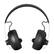Front. nura - phone Wireless Noise Cancelling Over-the-Ear Headphones - Black.