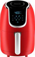 PowerXL - 2qt Hot Air Fryer - Red - Front_Zoom