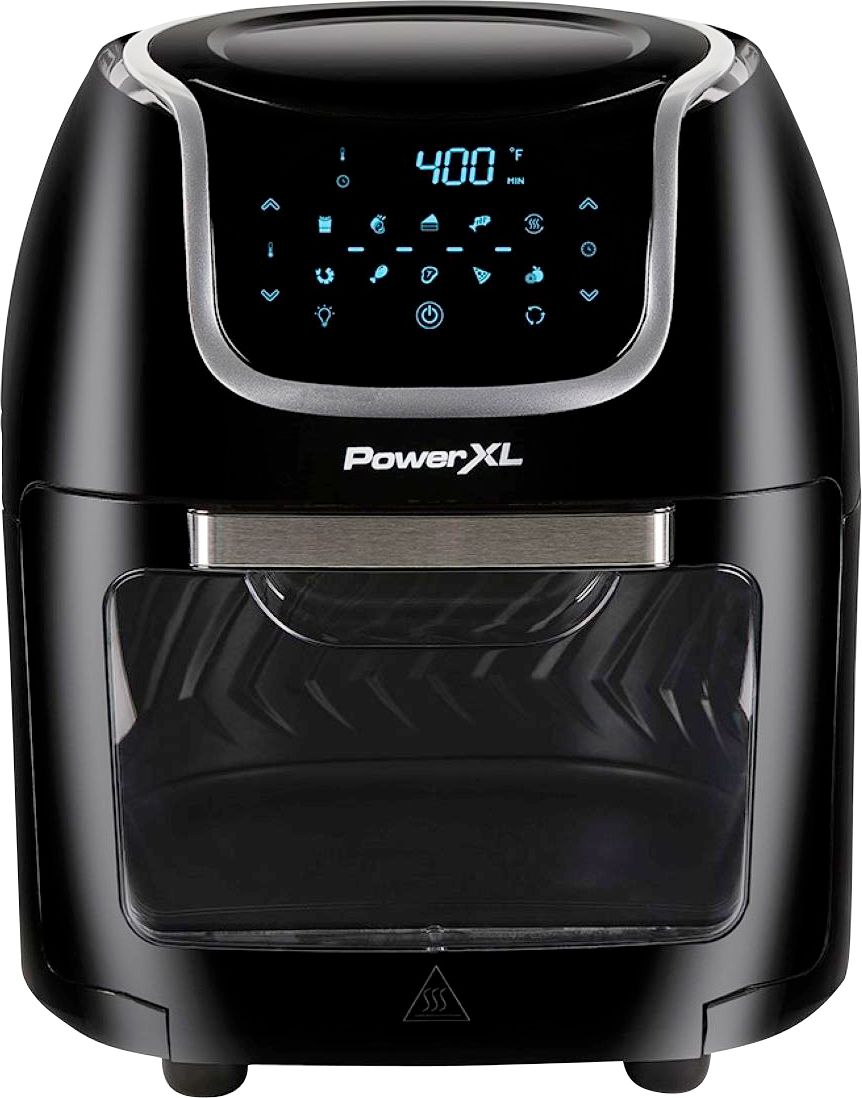 Best Buy: PowerXL 10qt Digital Hot Air Fryer Black PXLAFP-10Q