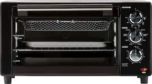 PowerXL - Toaster Oven - Black - Front_Zoom