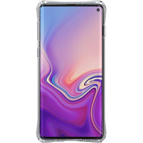 Best SoSkild Case with Glass Screen Protector for Samsung Galaxy S10 Transparent SOSGECTEM0026