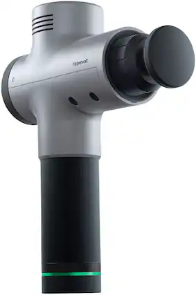 Angle. Hyperice - Hypervolt Bluetooth Percussion Massage Device - Silver.