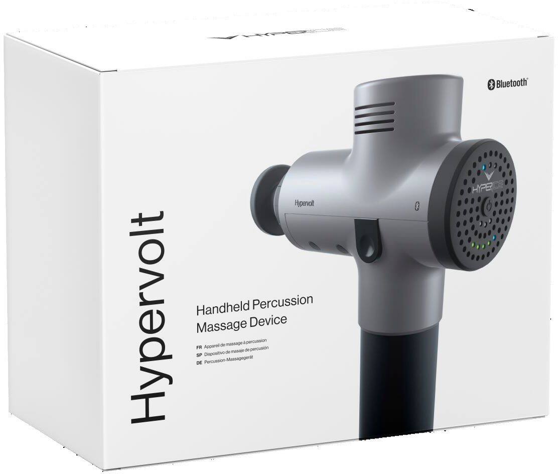 Alt View 24. Hyperice - Hypervolt Bluetooth Percussion Massage Device - Silver.