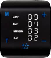 Compex - TENS/Heat Back Wrap - Black - Front_Zoom