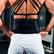 Alt View 13. Compex - TENS/Heat Back Wrap - Black.