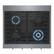 Alt View 16. Bosch - 800 Series 30" Built-In Gas Cooktop with 4 Burners including 18,000 BTU Burner - Silver.