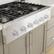 Alt View 25. Bosch - 800 Series 36" Built-In Gas Cooktop with 4 Burners and 2 Dual Flame Burners - Silver.