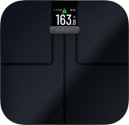 Garmin USA - Index™ S2 Smart Scale - Black - Angle_Zoom