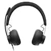 Front. Logitech - Zone Wired Noise Cancelling Headset for Microsoft Teams - Graphite.