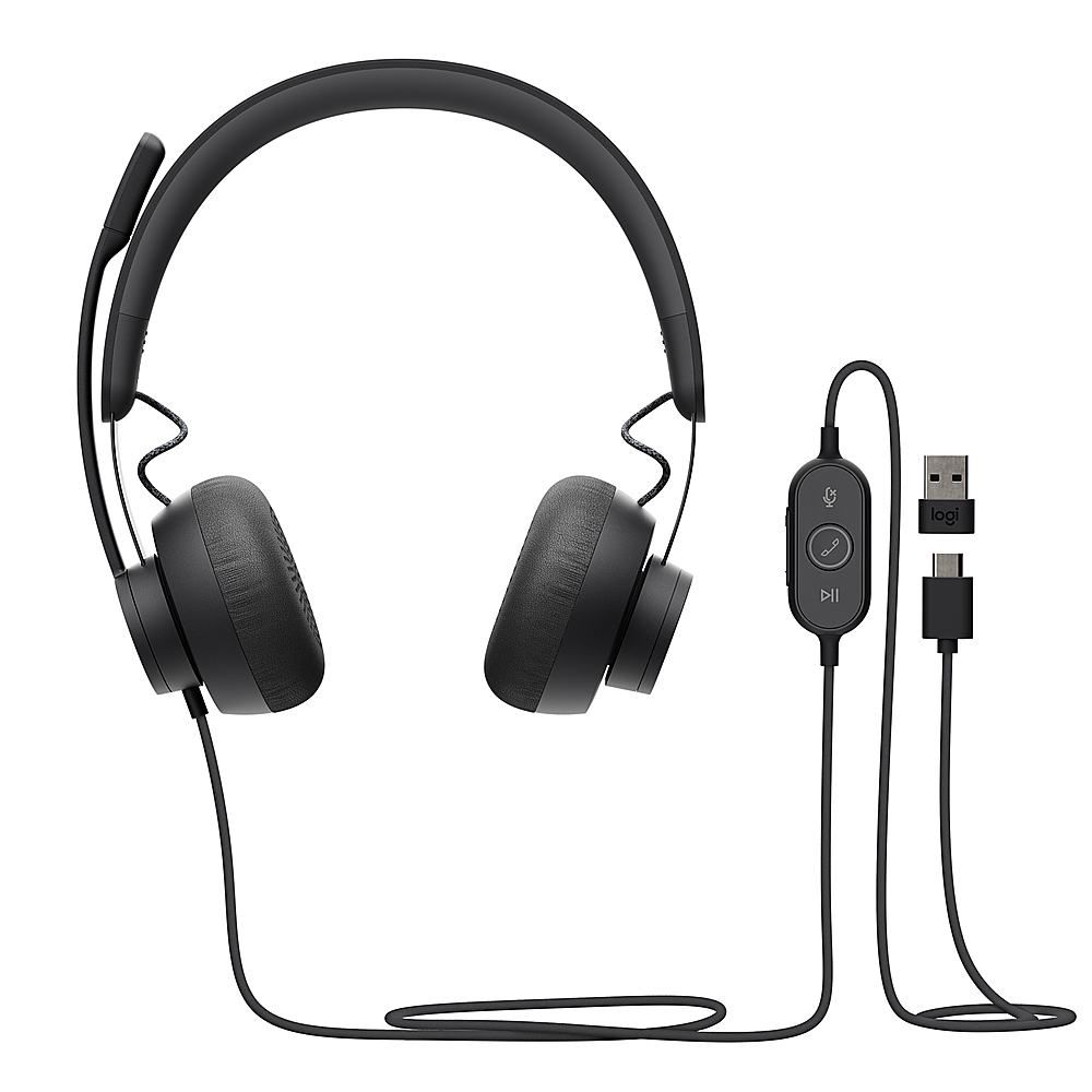 Logitech 981-000517  Logitech Wireless Headset Dual H820e Casque Sans fil  Arceau Bureau/Centre d'appels Noir