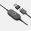 Alt View 14. Logitech - Zone Wired Noise Cancelling Headset for Microsoft Teams - Graphite.