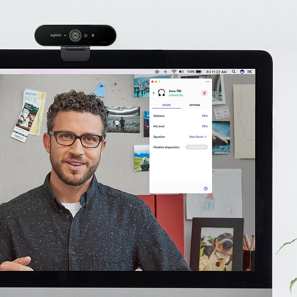 Alt View 16. Logitech - Zone Wired Noise Cancelling Headset for Microsoft Teams - Graphite.