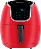 PowerXL - 7qt Digital Hot Air Fryer - Red - Front_Zoom