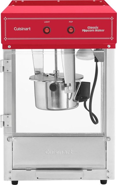 Front Zoom. Cuisinart - 10-Cup Popcorn Maker - Red.