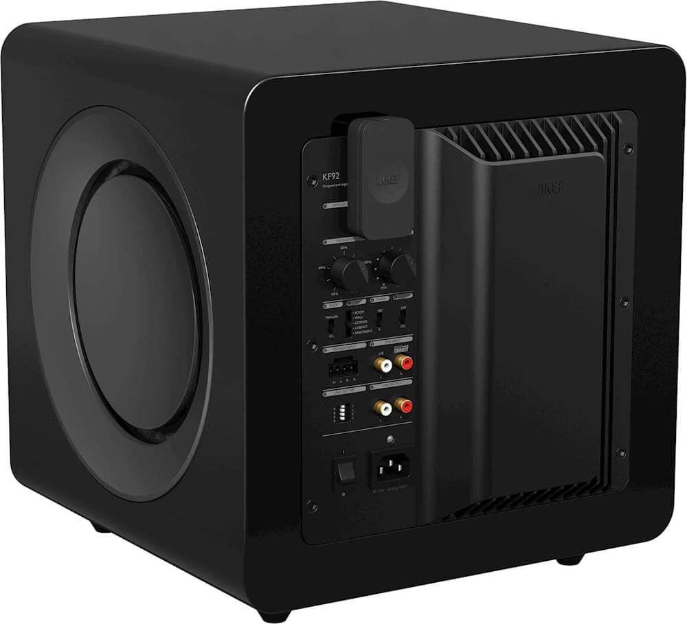 Alt View 13. KEF - Wireless Subwoofer Adapter Kit - Black.