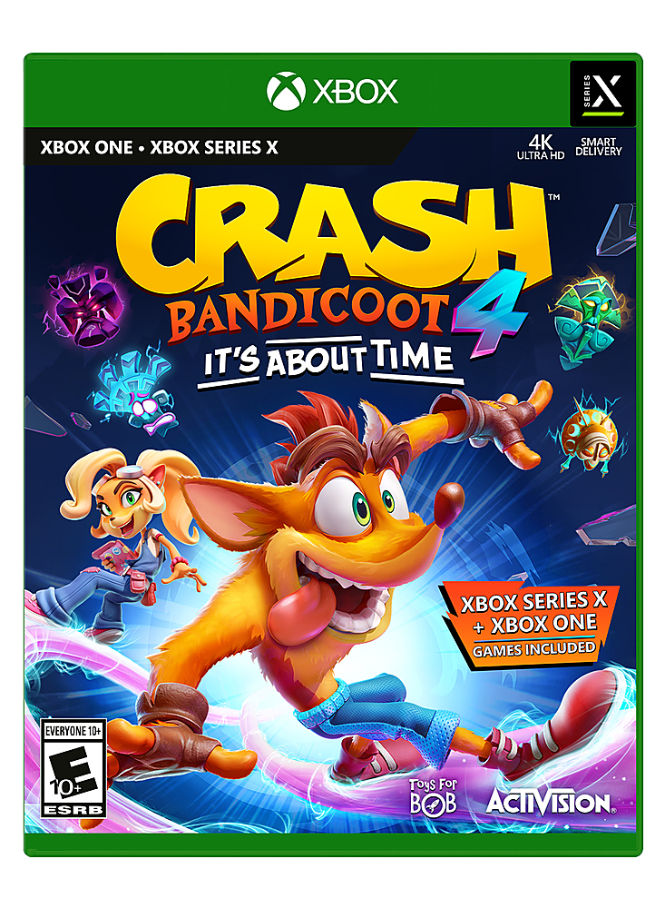 archive Admit stand out Crash Bandicoot 4: It's About Time Xbox One 78550 - Best Buy