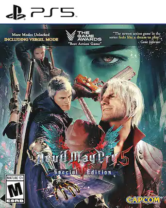 Front. Capcom - Devil May Cry 5. - M (Mature 17+)