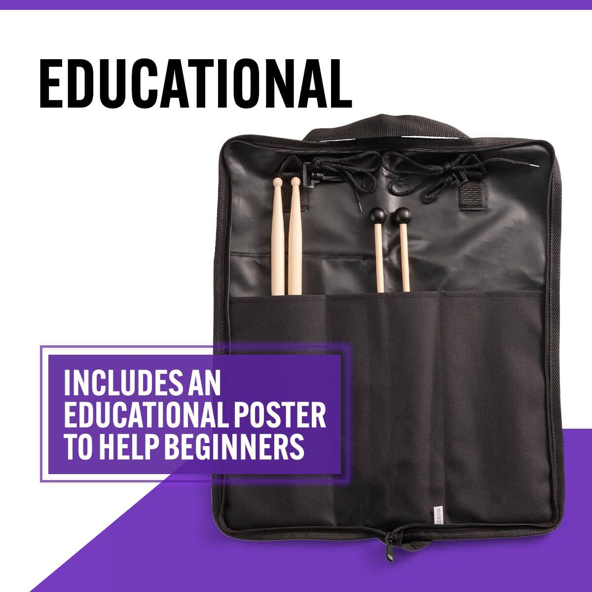 EDUCATIONAL

INCLUDES AN EDUCATIONAL POSTER TO HELP BEGINNERS