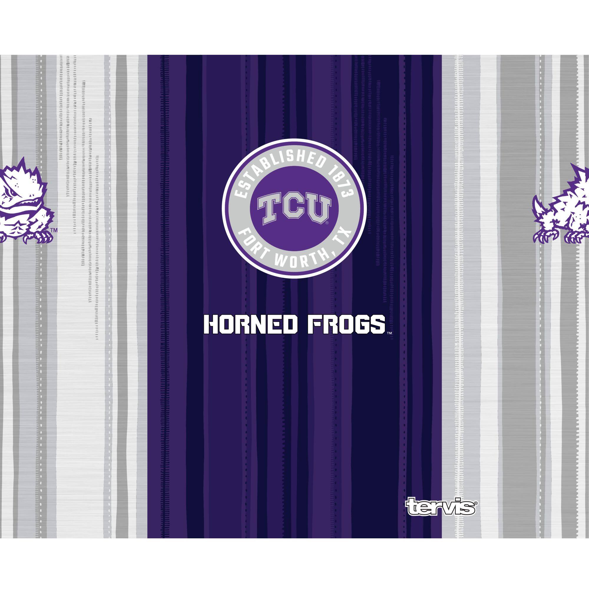 ESTABLISHED 1873  
TCU  
FORT WORTH, TX  

HORNED FROGS  

tervis