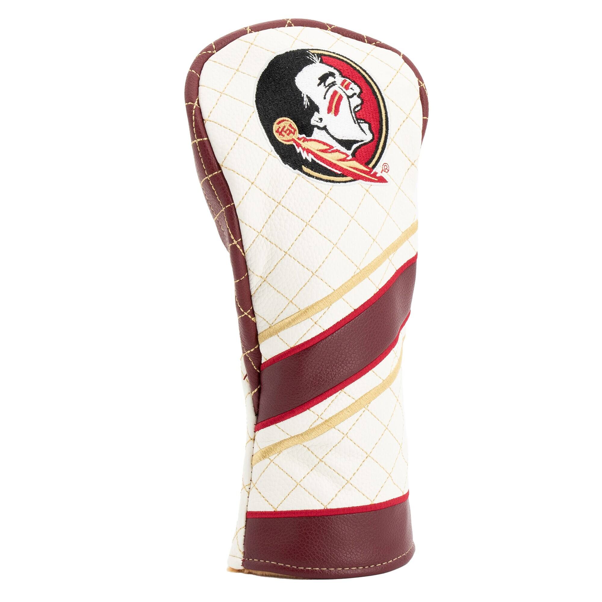 Alt View 2. Team Golf - Florida State Seminoles Striped Quilted Fairway Headcover - Multicolor.