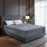 UltraSnooze - Queen Mattress,14 Inch Hybrid Mattress in a Box, Memory Foam Individual Pocket Springs, Medium Firm, Pressure Relief - Gray