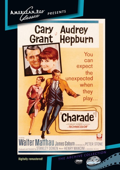 Charade - 1963 - Color: : DVD & Blu-ray