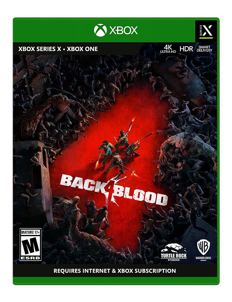 Front. WB Games - Back 4 Blood. - M (Mature 17+)