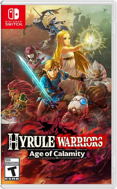 Også effektivitet Gulerod Hyrule Warriors: Age of Calamity Nintendo Switch, Nintendo Switch Lite  HACPAXEAB - Best Buy