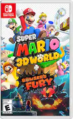 Front. Nintendo - Super Mario 3D World + Bowser’s Fury.