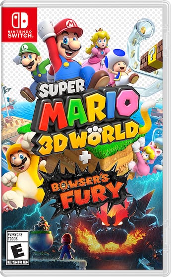 Super Mario 3D World + Bowser's Fury Nintendo Switch – OLED Model Super Mario 3D World + Bowser's Fury Nintendo Switch – OLED Model