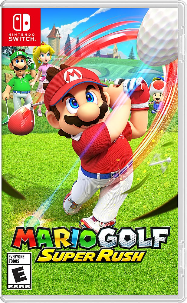 Front. Nintendo - Mario Golf: Super Rush.