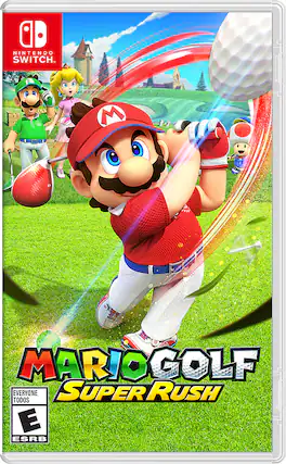 Front. Nintendo - Mario Golf: Super Rush. - E (Everyone)