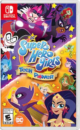 Front. Nintendo - DC Super Hero Girls: Teen Power. - E10+ (Everyone 10+)