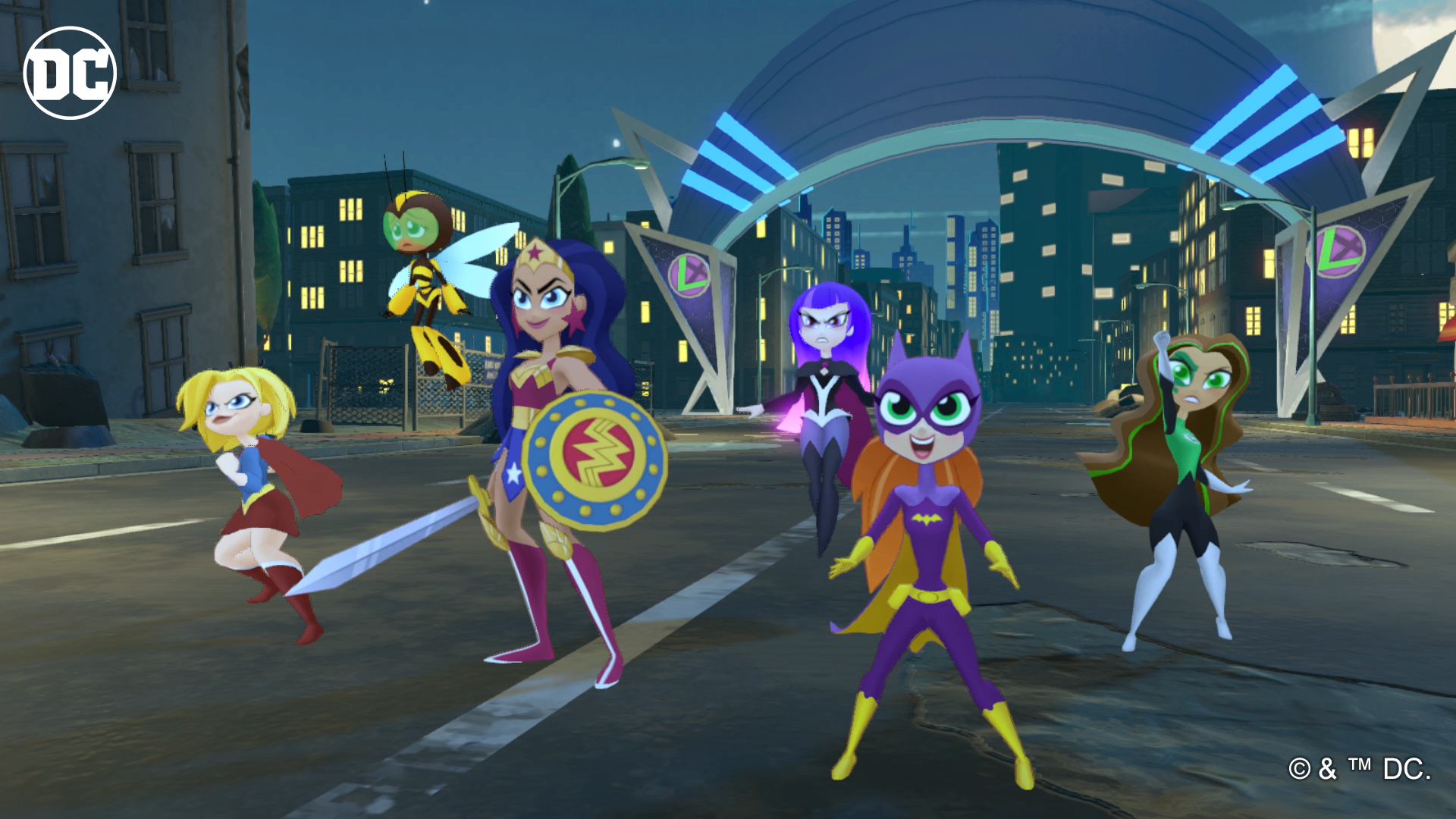 Best Buy: DC Super Hero Girls: Teen Power Nintendo Switch Lite, Nintendo  Switch HACPARXAA