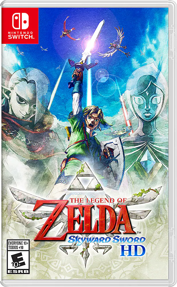 Front. Nintendo - The Legend of Zelda: Skyward Sword HD.