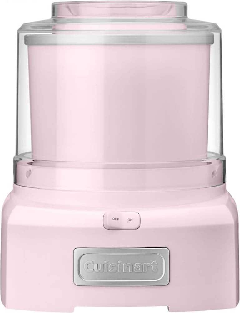 Front. Cuisinart - 1.5-Quart Ice Cream and Sorbet Maker - Pink.