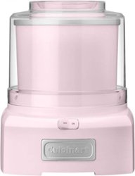 Cuisinart - 1.5-Quart Ice Cream and Sorbet Maker - Pink - Front_Zoom