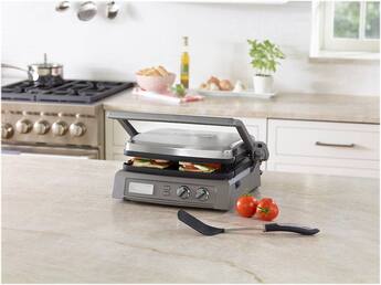 Cuisinart Griddler Deluxe Electric Griddle Stainless Steel - Best Buy Cuisinart Griddler Deluxe Electric Griddle Stainless Steel - Best Buy
