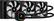 Front. CORSAIR - iCUE H150i RGB PRO XT Liquid CPU Cooler 120mm Fans + 360mm Radiator Liquid Cooling System - Black.